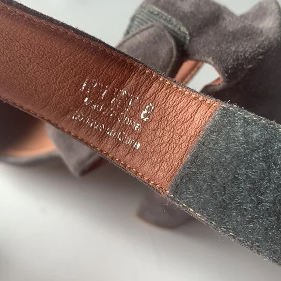 Jeffrey Campbell Holvey Suede Sandal Heel Size 8 - Picture 6 of 8